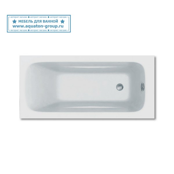 Ванна акриловая Koller Pool Edge 170х75 Прямоугольная, белая