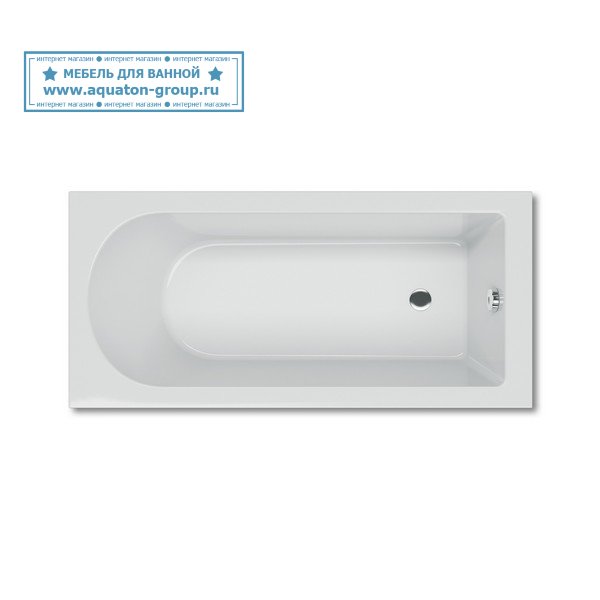 Ванна акриловая Koller Pool Orion 170х75 Прямоугольная, белая